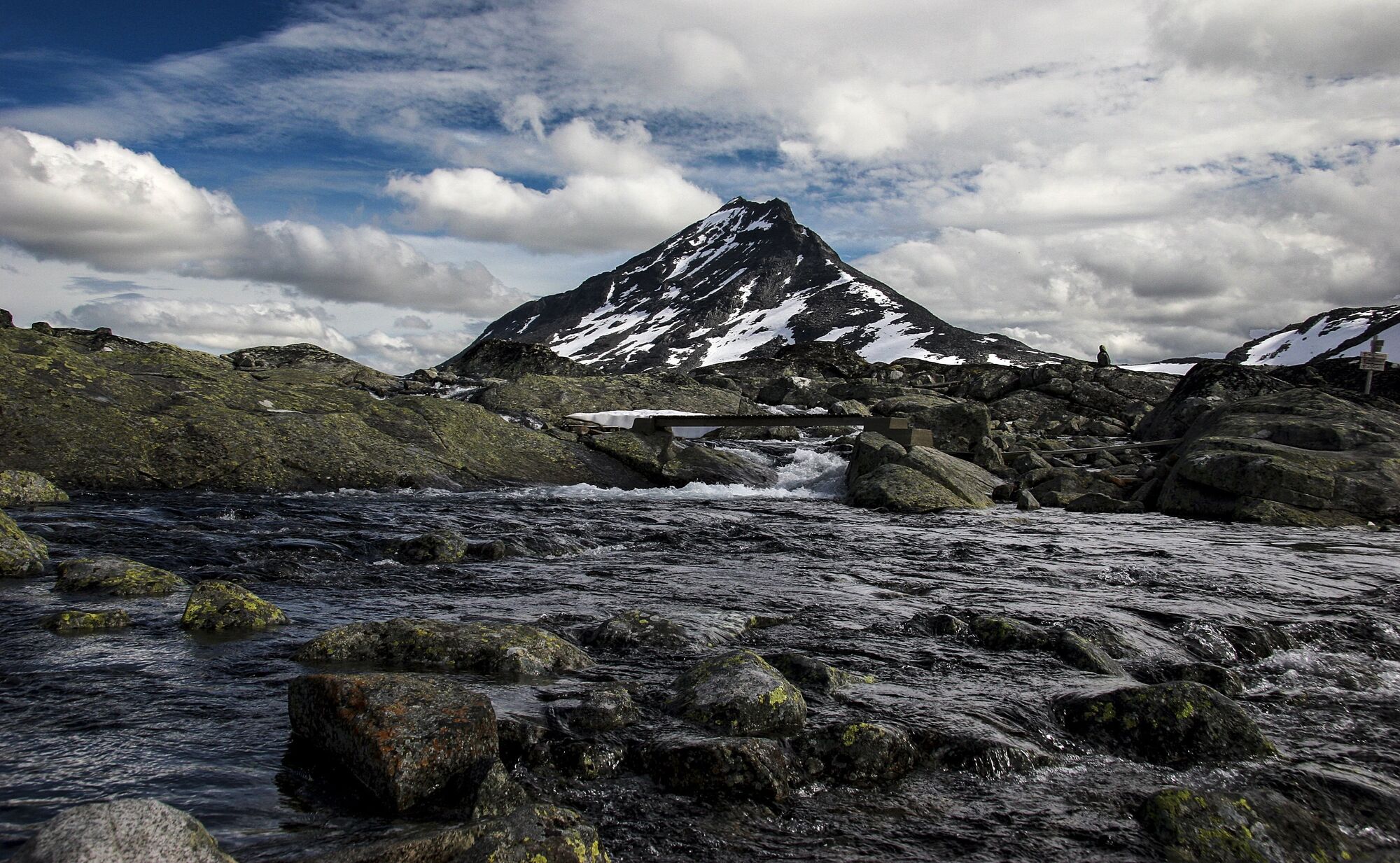 Fjällbäck i norska högfjället